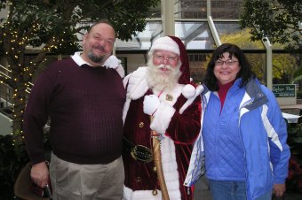 Santa with Mr. & Mrs. Sweet Baby Ray